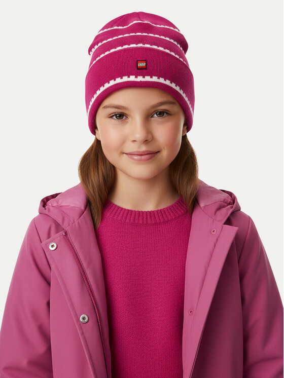 LEGO LEGO Czapka Bonnet Mixte Enfant 11010832 Różowy