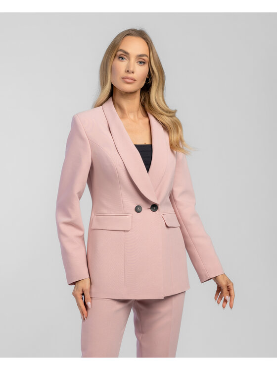 Salme Salme Oblek Nadia Ružová Regular Fit