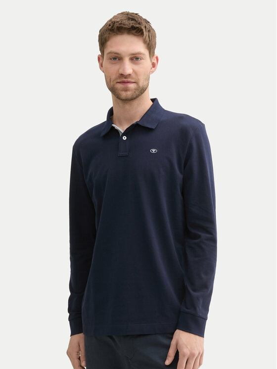 Tom Tailor Polokošeľa 1043278 Tmavomodrá Regular Fit