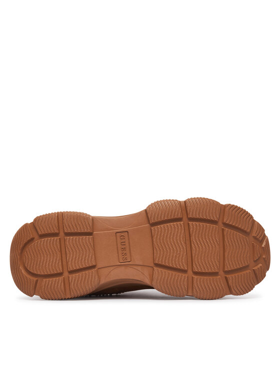 Guess Guess Сникърси FLFMI3 SUE12 Кафяв