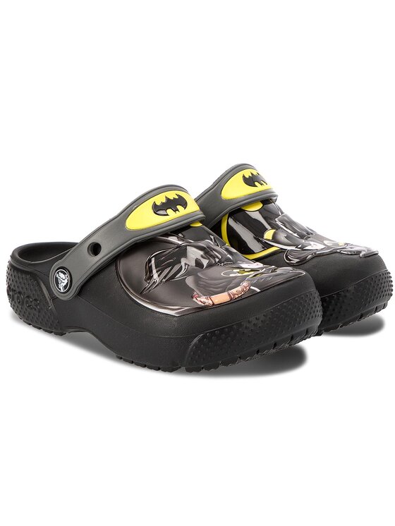 Crocs Mules / sandales de bain Fl Batman Clog K 205020 Noir • 