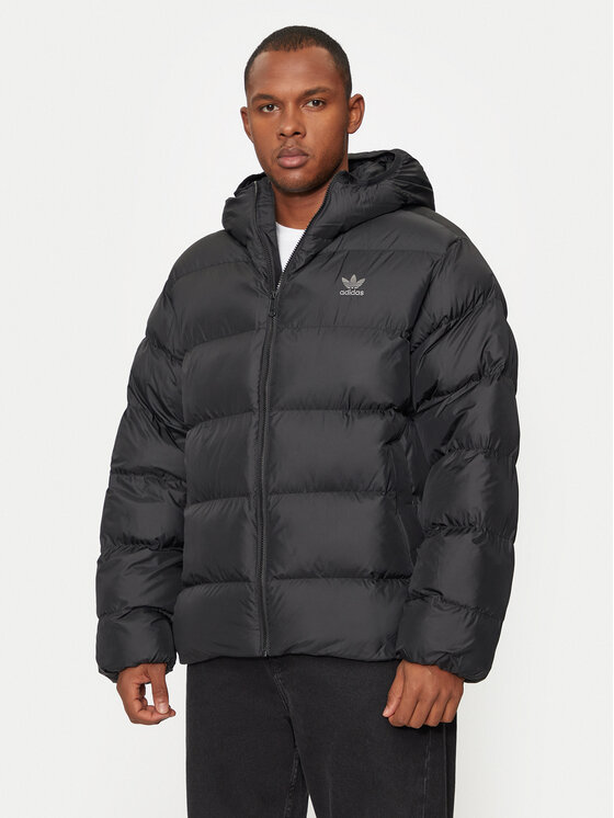 adidas adidas Зимова куртка Tonal IY3396 Чорний Regular Fit