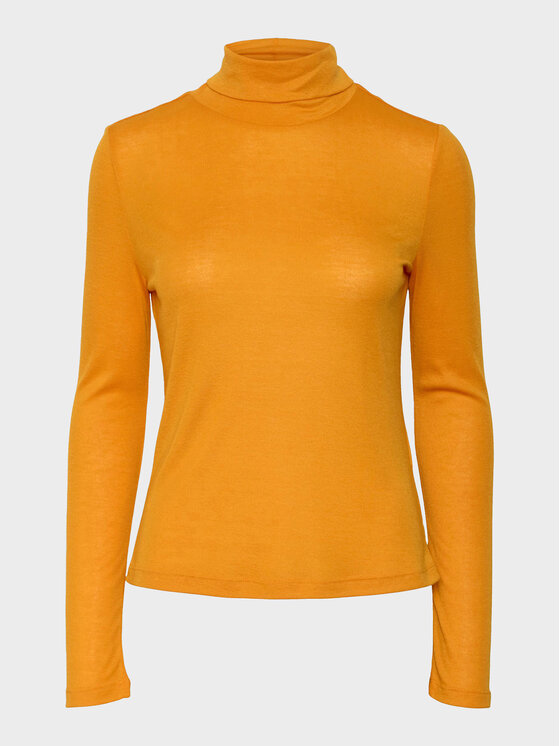 Vero Moda Vero Moda Rollkragenpullover Ella 10271620 Orange Regular Fit