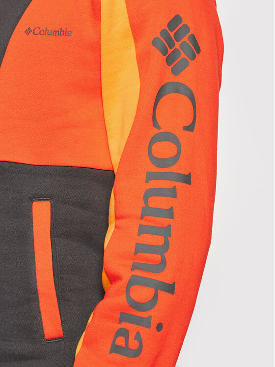 Felpa Lodge™ Colorblock 1956663 Arancione Regular