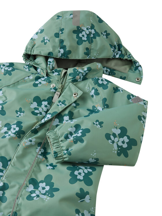 Reima Reima Overall de iarnă Puhuri 5100116B Verde deschis Regular Fit