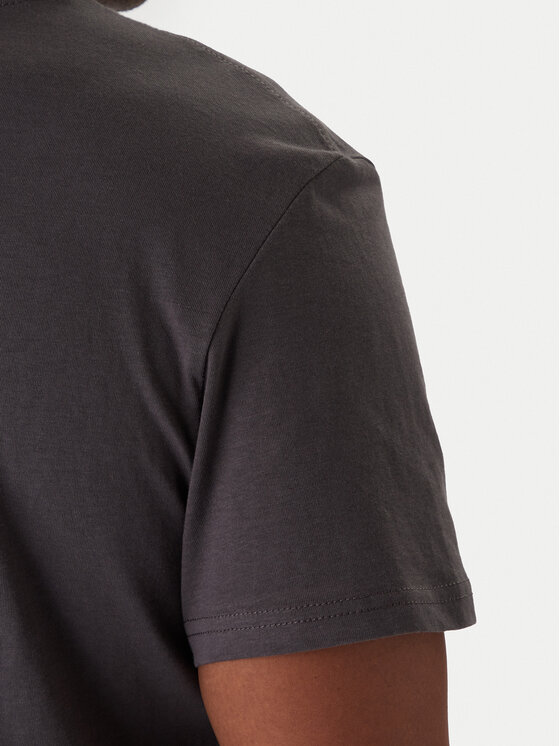 Tommy Jeans Tommy Jeans Marškinėliai Linear Chest DM0DM21780 Pilka Slim Fit
