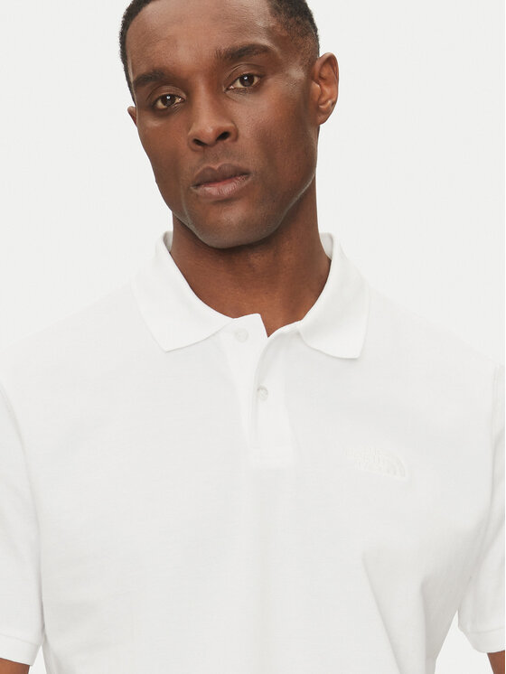 The North Face The North Face Polokošile Essential NF0A8C1P Bílá Regular Fit