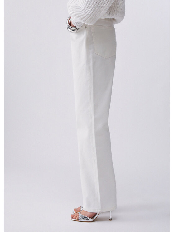 Liu Jo Liu Jo Jeansy UA6321TM05711111 Biały Regular Fit