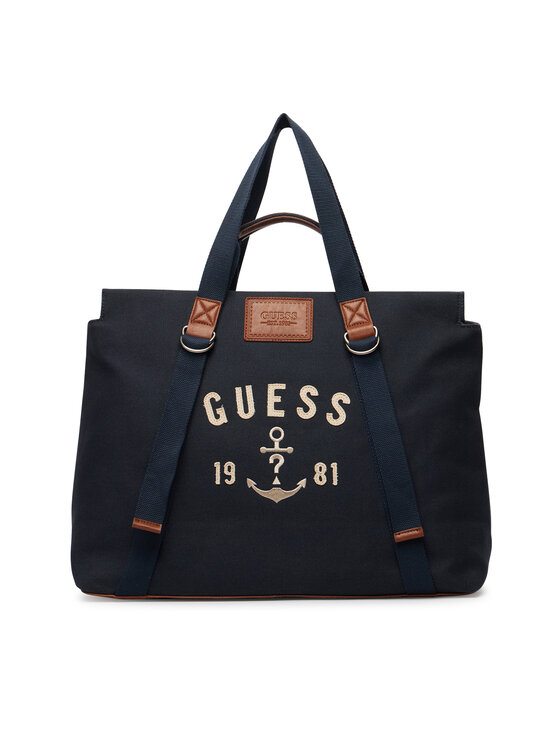 Guess Guess Víkendová taška HMOSCM P6246 Tmavomodrá