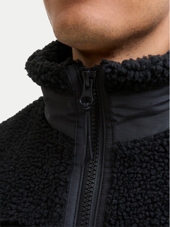 Jack & Jones Jack & Jones Fleecová mikina Soho 12278784 Čierna Regular Fit
