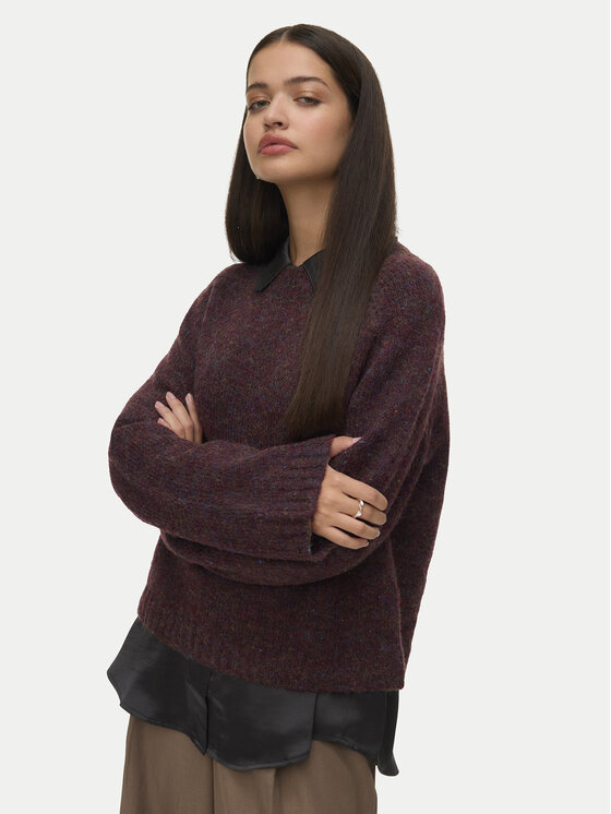 Vero Moda Vero Moda Pulover Ingrid 10331365 Violet Regular Fit
