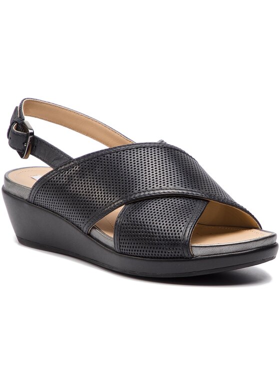 Geox Geox Basutės D Abbie H D72P6H 0LC09 C9999 Juoda