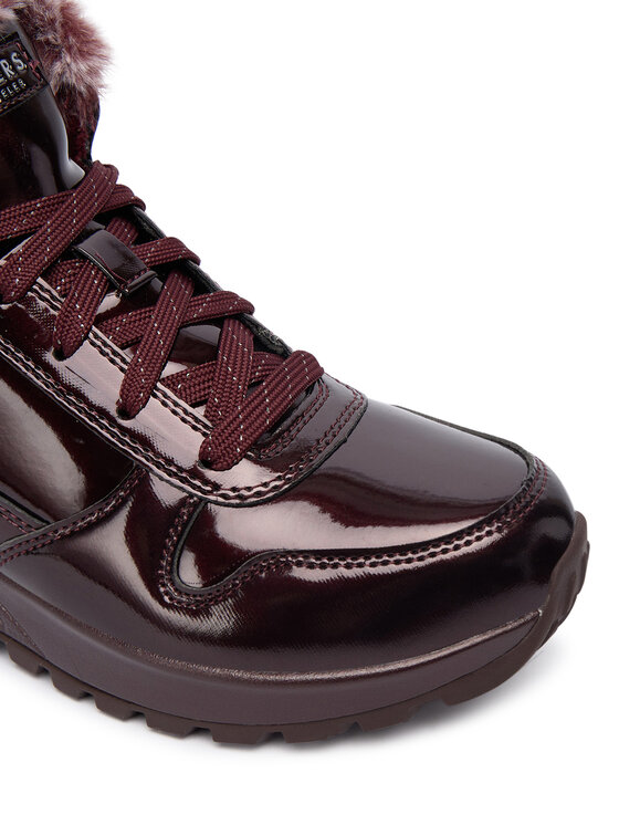 Skechers Skechers Ghete Uno Rugged 168126/BURG Vișiniu