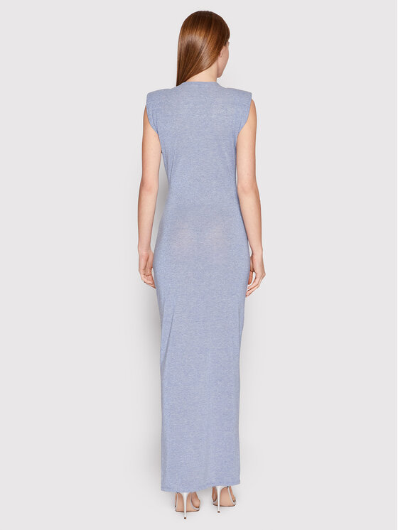 Kontatto Kontatto Õhtune kleit M1218 Sinine Slim Fit