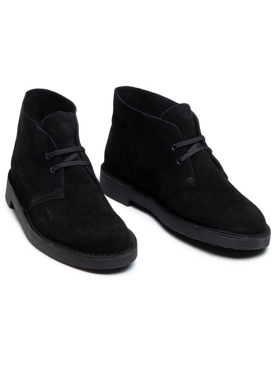 Clarks Clarks Kotníková obuv Bushacre 3 261635277 Černá