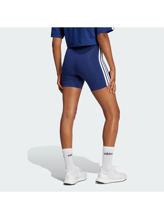 adidas adidas Szorty materiałowe 140909 Błękitny Fitted Fit