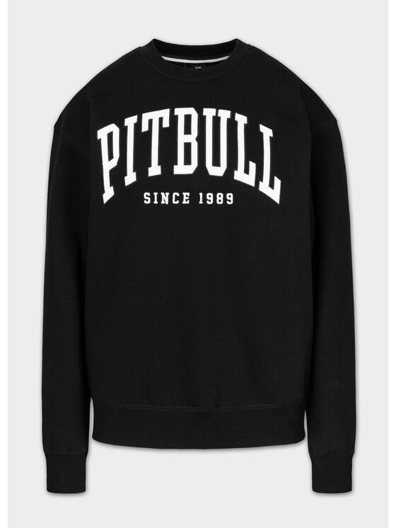 PITBULL PITBULL Bluza NORTON Czarny Regular Fit
