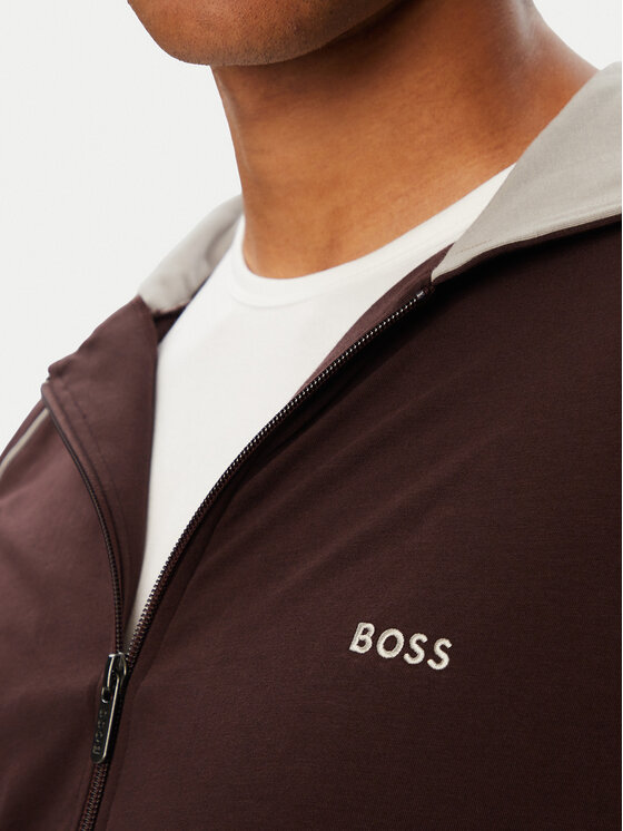 BOSS BOSS Sweatshirt Mix&Match 50515313 Dunkelbraun Regular Fit