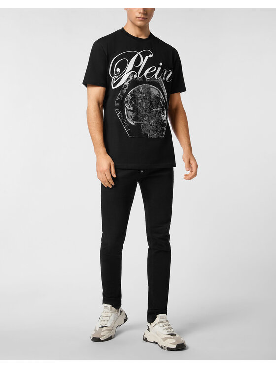 PHILIPP PLEIN PHILIPP PLEIN T-shirt 27085 Nero Regular Fit