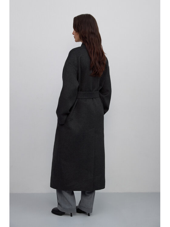 Estro Estro Cappotto ER00117913 Grigio Loose Fit