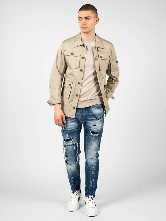 Xagon Xagon Giacca di transizione P2302 2P | Etiop Beige Regular Fit