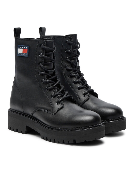 Tommy Jeans Tommy Jeans Trappers Urban EN0EN02628 Negru