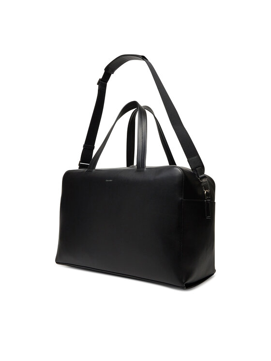 Calvin Klein Calvin Klein Torba Ck Premium Leather Weekender K50K512931 Czarny