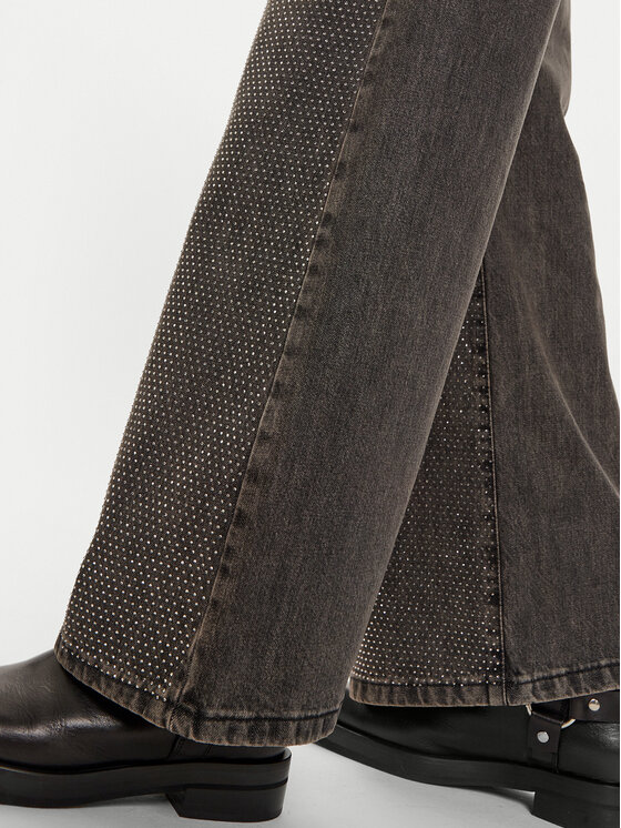 ViCOLO ViCOLO Džínsy DS0084 Sivá Loose Fit