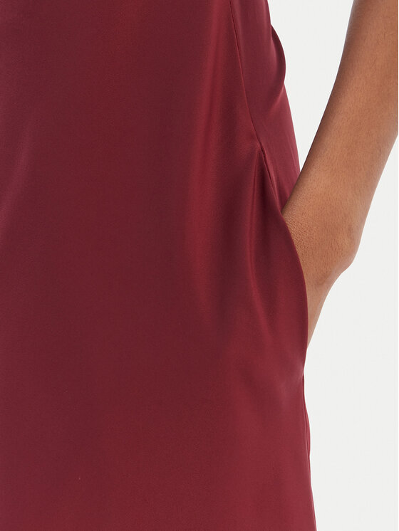 Bardot Bardot Sukienka koktajlowa Delphina 60247DB Bordowy Regular Fit