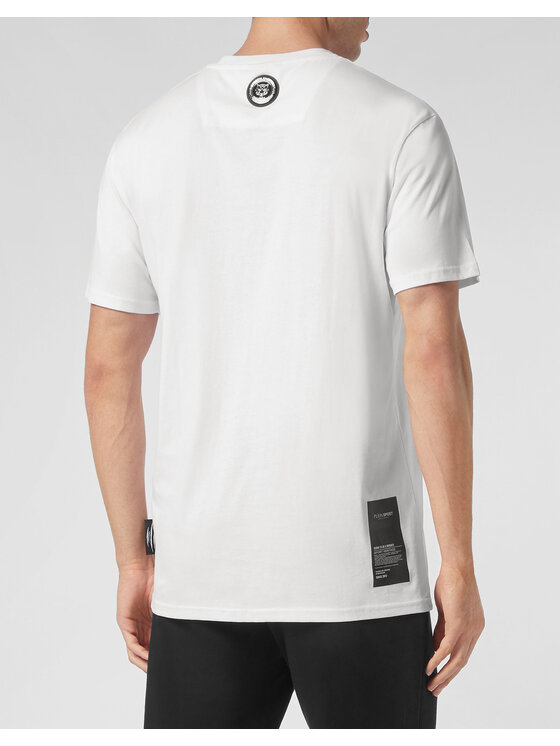 Plein Sport Plein Sport T-Shirt 1559 Biały Regular Fit