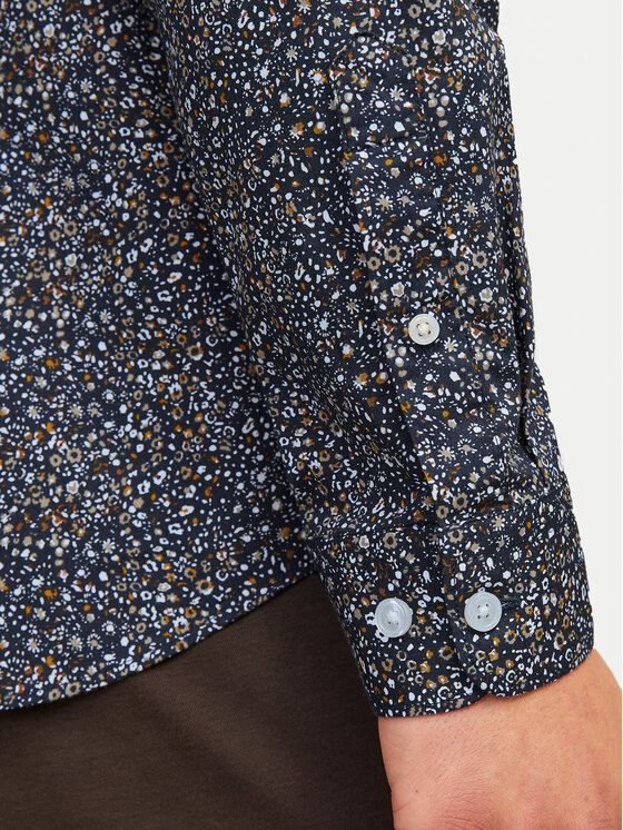 Jack&Jones Jack&Jones Srajca Blackpool 12260625 Mornarsko modra Slim Fit