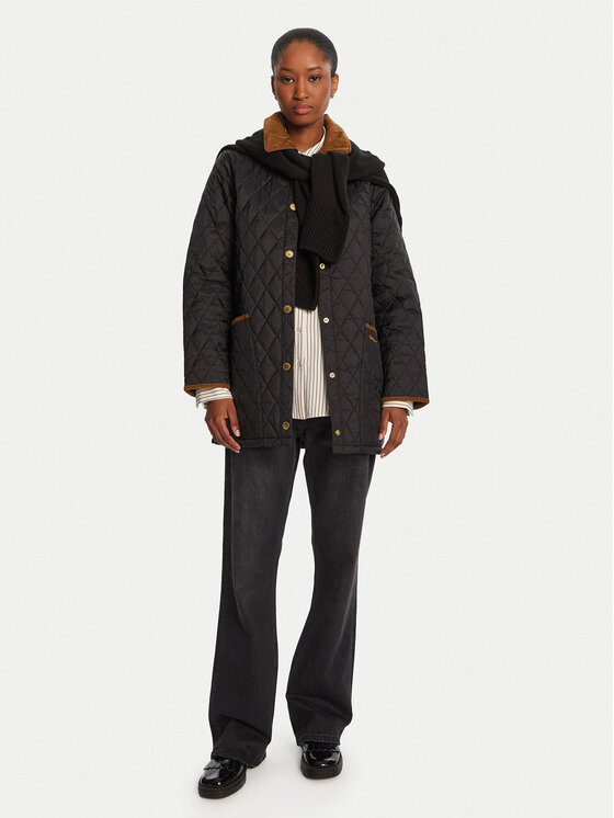 Barbour Barbour Prijelazna jakna LQU1852BK91 Crna Regular Fit