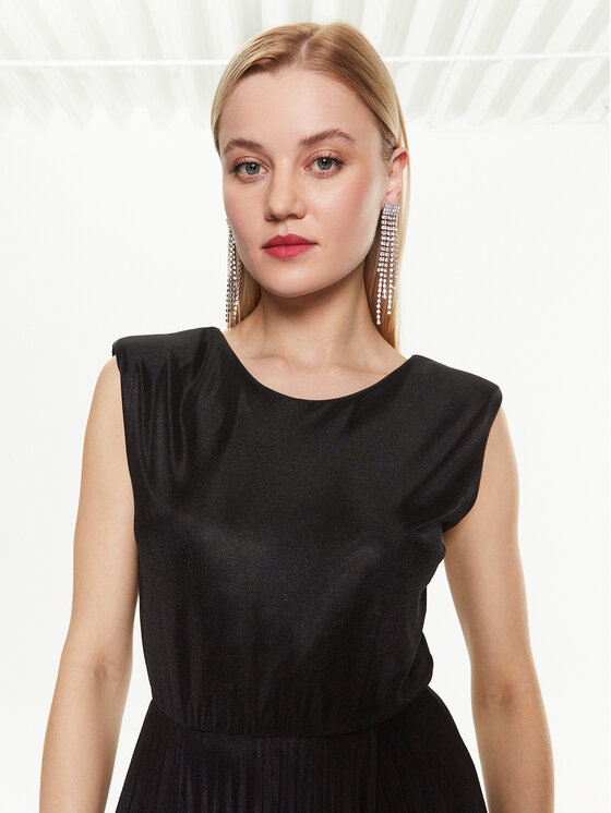 Kontatto Kontatto Abendkleid M1419 Schwarz Regular Fit