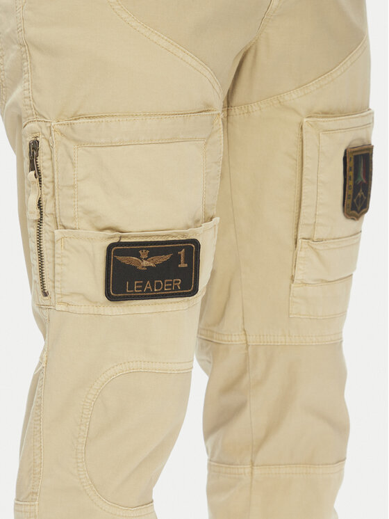 Aeronautica Militare Aeronautica Militare Hlače 251PA1387CT1493 Bež Regular Fit