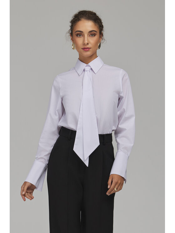 NIFE NIFE Koszula K101 Biały Classic Fit
