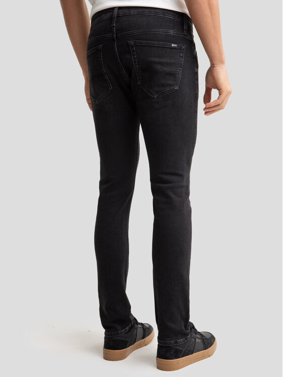 BIG STAR BIG STAR Jeansy TERRY_SLIM_909_190 Czarny Slim Fit