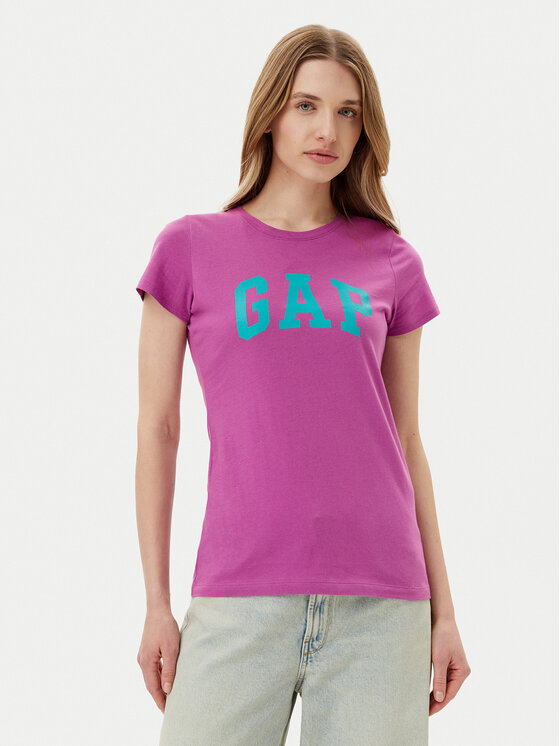 Gap T-shirt 776775-07 Viola Regular Fit, taglia : XS