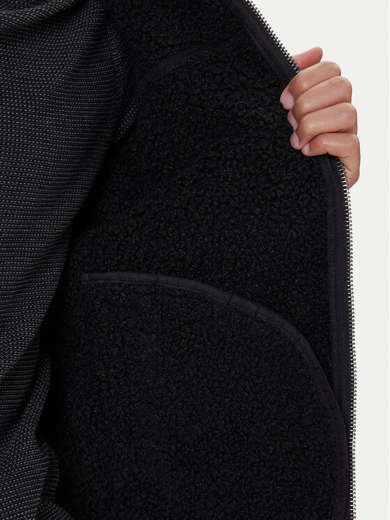 Guess Guess Μπουφάν από απομίμηση δέρματος M5BR79 Z5570 Μαύρο Regular Fit