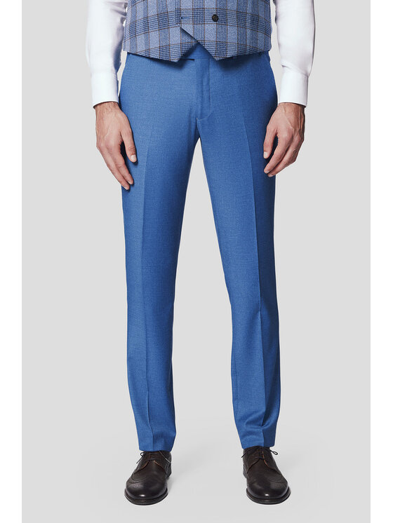 Lancerto Lancerto Garnitur Anaheim GA073125000012 Niebieski Slim Fit