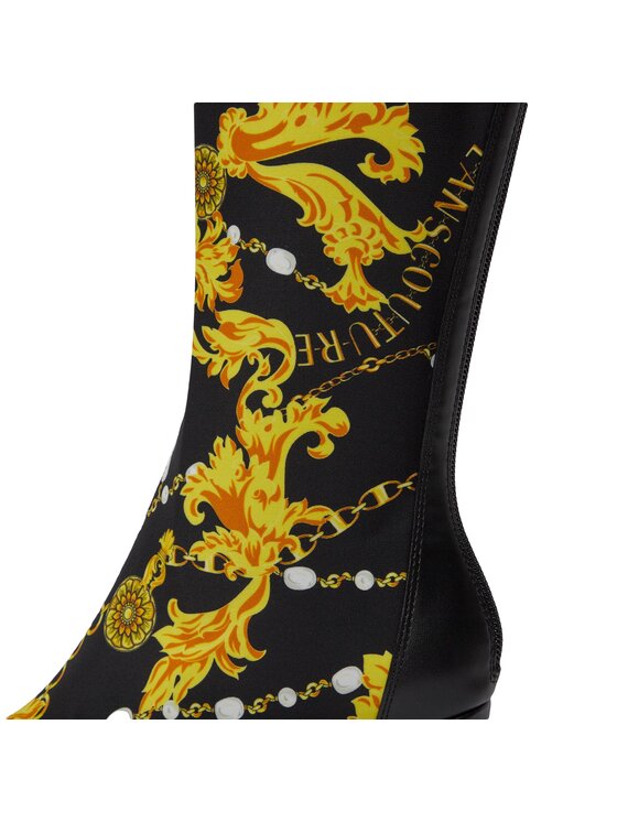 Versace Jeans Couture Versace Jeans Couture Kozačky 75VA3S32 Černá