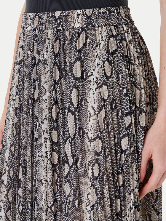 MICHAEL Michael Kors MICHAEL Michael Kors Спідниця в складку MT570J5ABE Бежевий Regular Fit