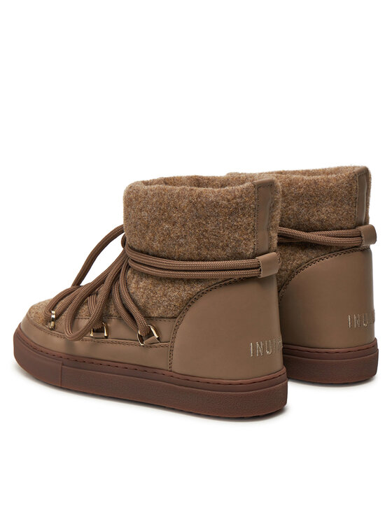 Inuikii Inuikii Snehule Felt 75202-054 Hnedá