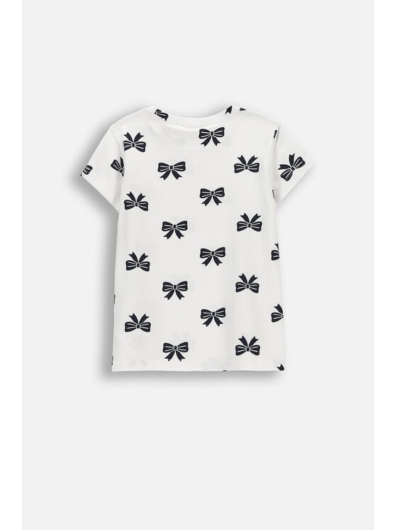Coccodrillo Coccodrillo T-Shirt WC6143220VGA-001 Biały Regular Fit