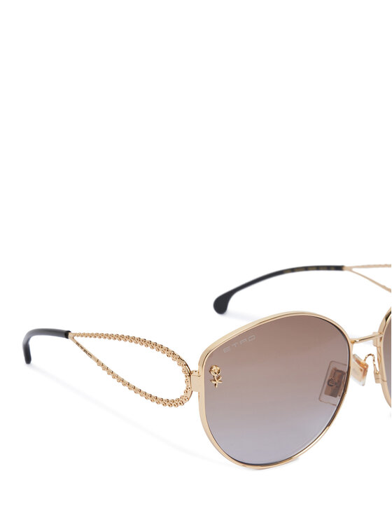 Etro Etro Okulary przeciwsłoneczne 0072/F/S 207872 Złoty