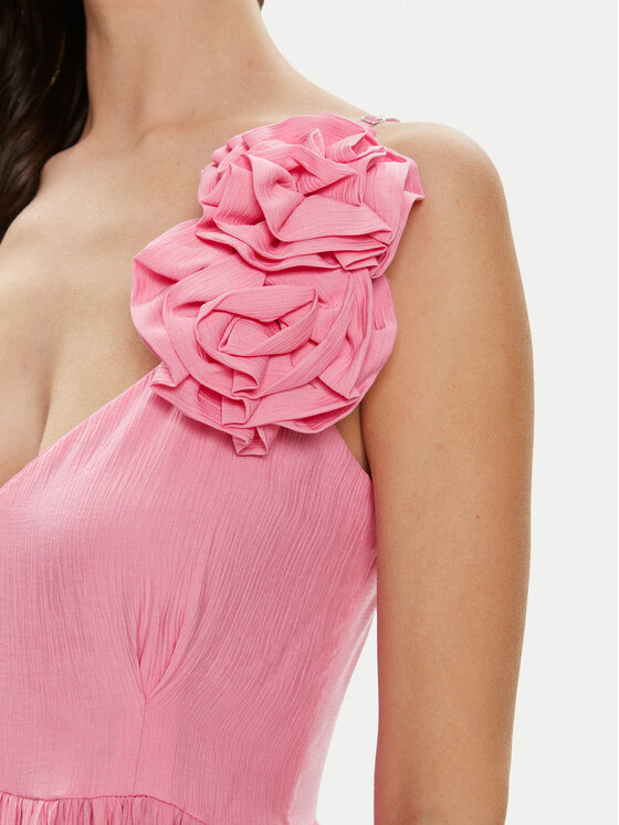 Haveone Haveone Večerna obleka AVS-L104 Roza Regular Fit