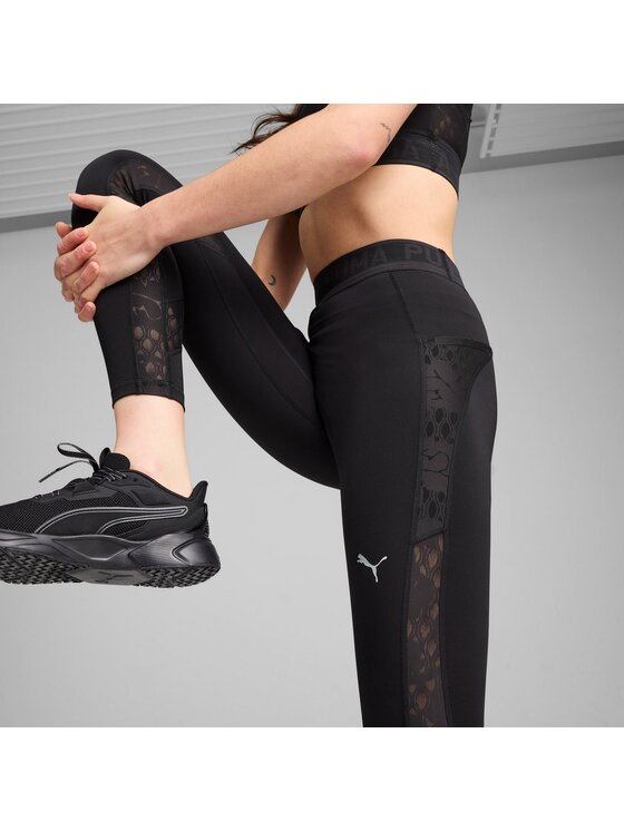 Puma Puma Legginsy 526778 Czarny Regular Fit