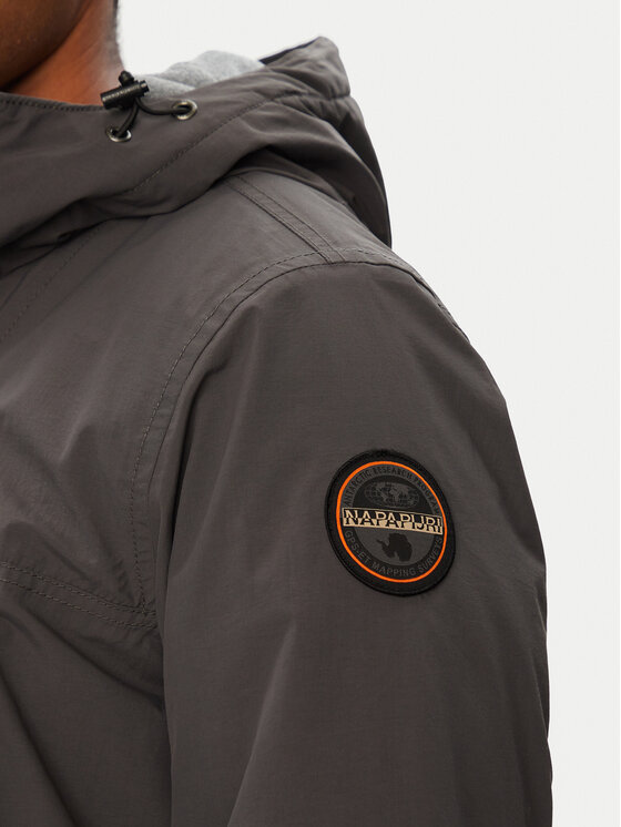 Napapijri Napapijri Kurtka anorak Rainforest Winter 3 NP0A4GMC Szary Regular Fit
