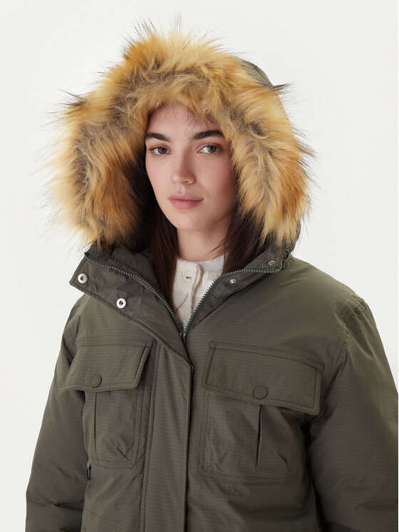 Hunter Hunter Parka Glyder HARW0014252 Grün Regular Fit