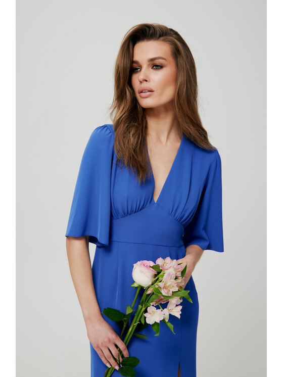 Makover Makover Abito da sera K183 Blu Bella Fit
