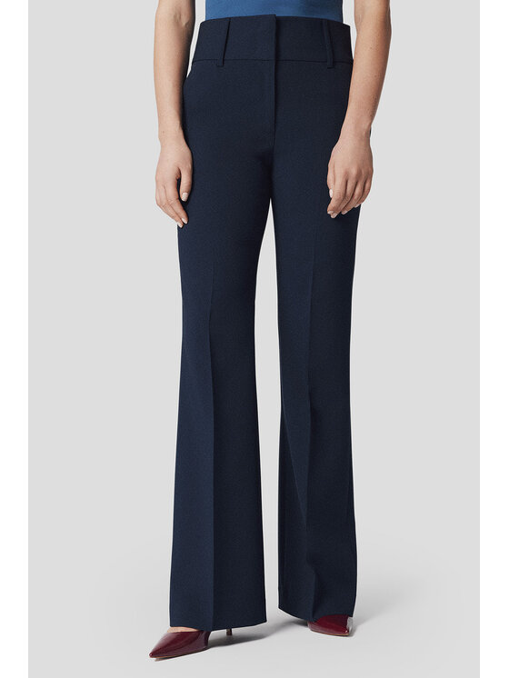 Lancerto Lancerto Spodnie materiałowe Bormio SP073125000011 Granatowy Regular Fit